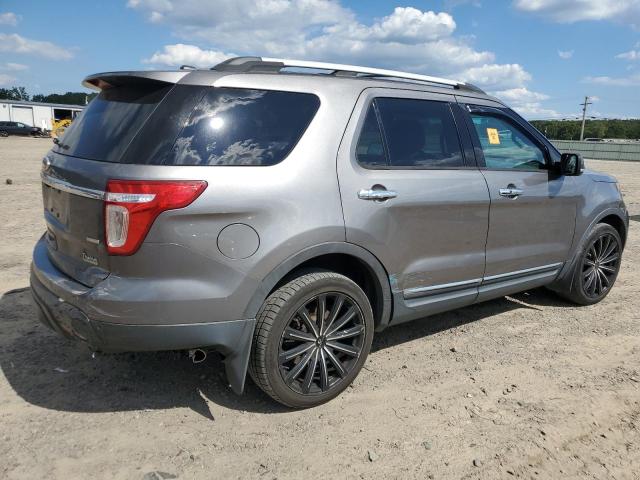 1FM5K8F89DGA86803 - 2013 FORD EXPLORER LIMITED GRAY photo 3