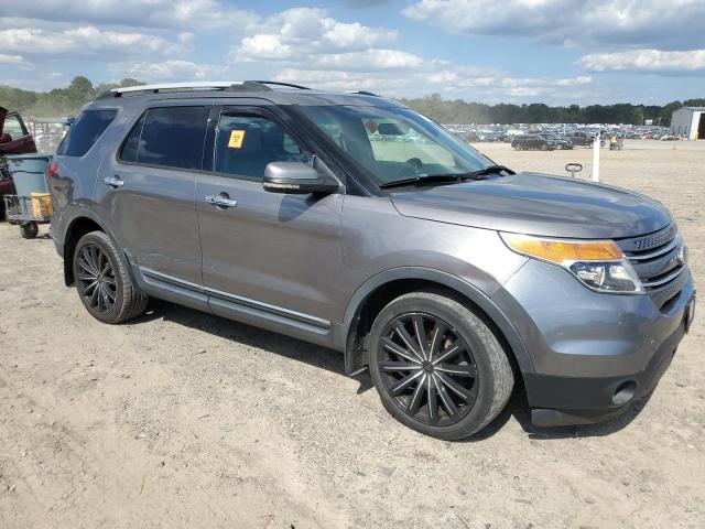 1FM5K8F89DGA86803 - 2013 FORD EXPLORER LIMITED GRAY photo 4