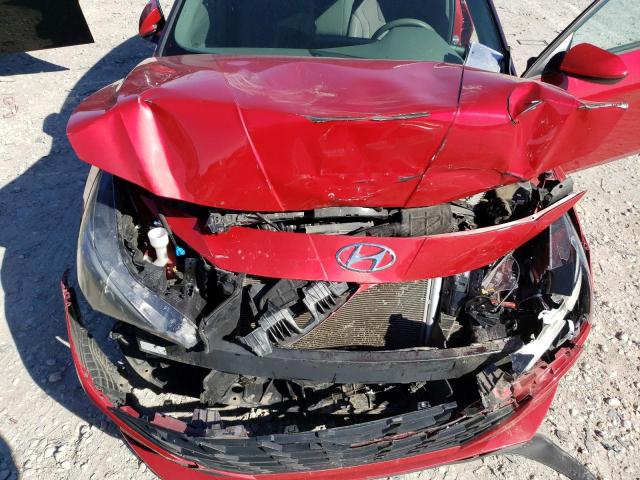 5NPLL4AG1MH041687 - 2021 HYUNDAI ELANTRA SE RED photo 11