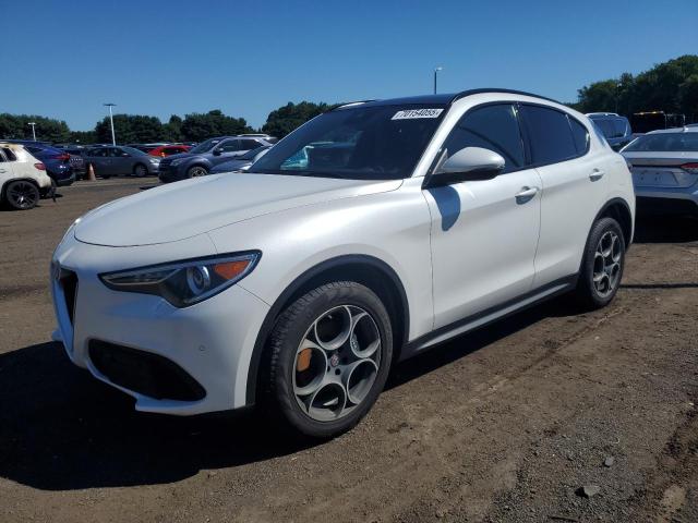 ZASFAKNN9J7B97239 - 2018 ALFA ROMEO STELVIO TI SPORT WHITE photo 1