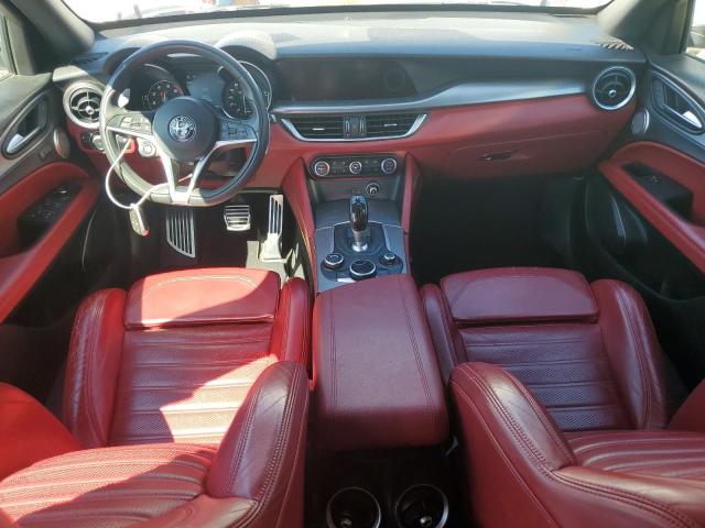 ZASFAKNN9J7B97239 - 2018 ALFA ROMEO STELVIO TI SPORT WHITE photo 8