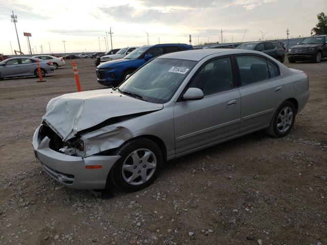 KMHDN46D36U377066 - 2006 HYUNDAI ELANTRA GLS SILVER photo 1