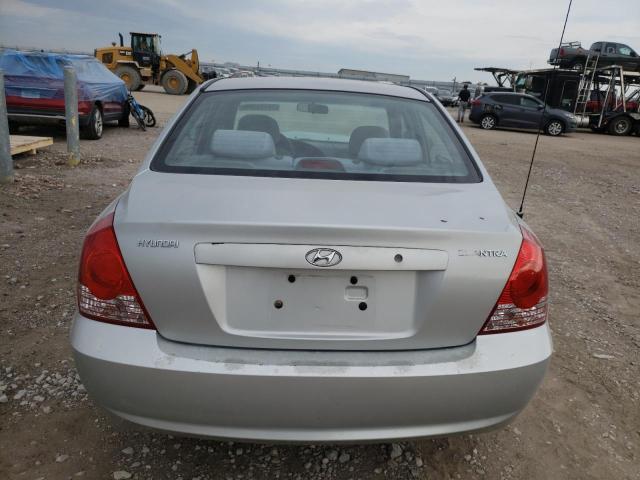 KMHDN46D36U377066 - 2006 HYUNDAI ELANTRA GLS SILVER photo 6