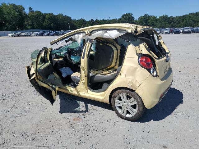 KL8CD6S96EC543416 - 2014 CHEVROLET SPARK 1LT 黄色 照片 2