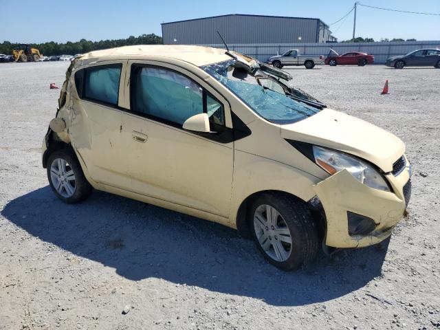 KL8CD6S96EC543416 - 2014 CHEVROLET SPARK 1LT 黄色 照片 4