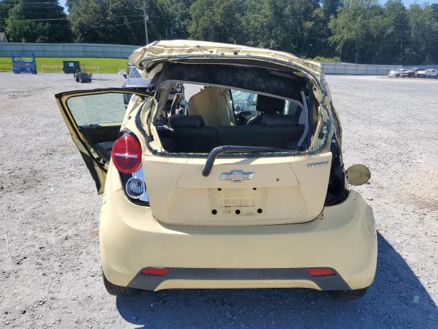 KL8CD6S96EC543416 - 2014 CHEVROLET SPARK 1LT 黄色 照片 6