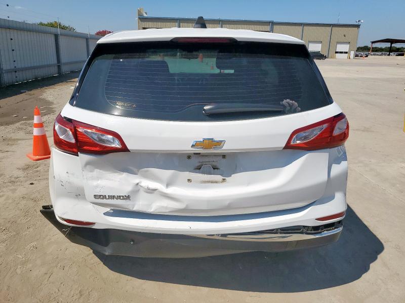 2GNAXHEV0J6113479 - 2018 CHEVROLET EQUINOX LS WHITE photo 6