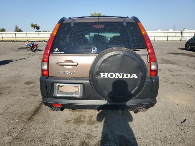 JHLRD78854C037776 - 2004 HONDA CR-V EX TAN photo 6