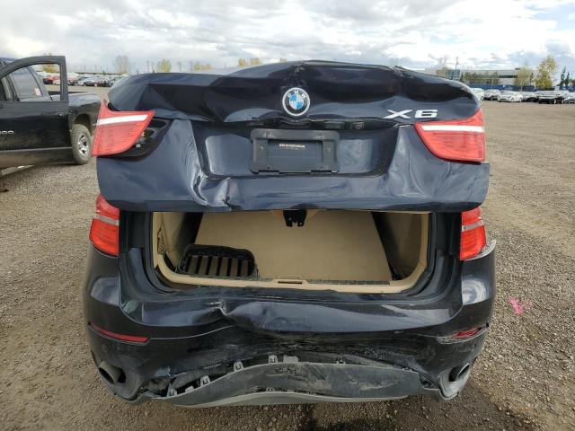 5UXFG43558LJ36413 - 2008 BMW X6 XDRIVE35I BLUE photo 6