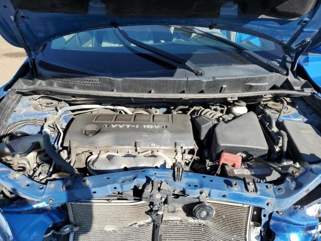 2T1KE4EE0AC045436 - 2010 TOYOTA COROLLA MATRIX S BLUE photo 11