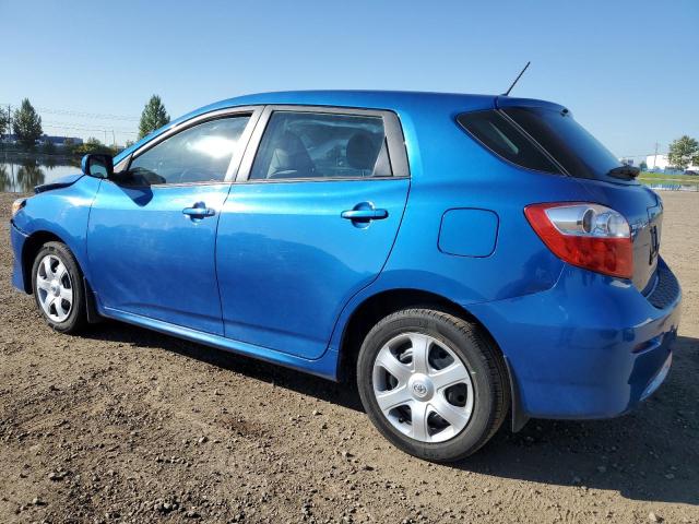 2T1KE4EE0AC045436 - 2010 TOYOTA COROLLA MATRIX S BLUE photo 2