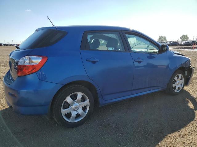 2T1KE4EE0AC045436 - 2010 TOYOTA COROLLA MATRIX S BLUE photo 3