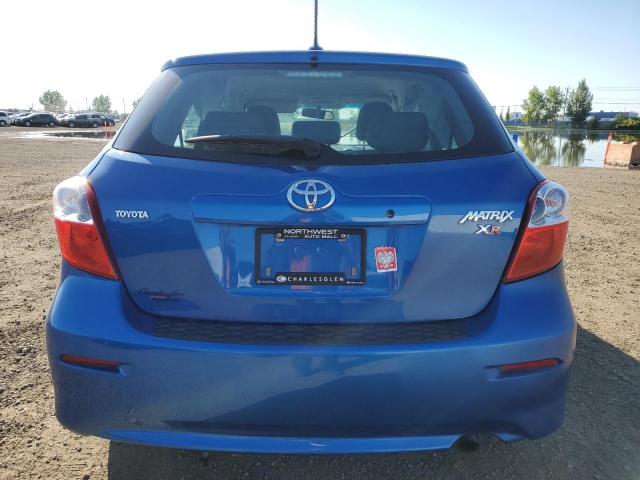 2T1KE4EE0AC045436 - 2010 TOYOTA COROLLA MATRIX S BLUE photo 6