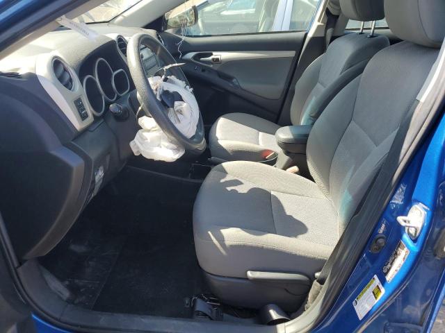 2T1KE4EE0AC045436 - 2010 TOYOTA COROLLA MATRIX S BLUE photo 7