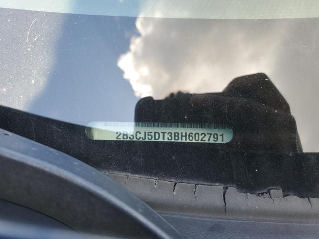 2B3CJ5DT3BH602791 - 2011 DODGE CHALLENGER R/T Negro foto 12