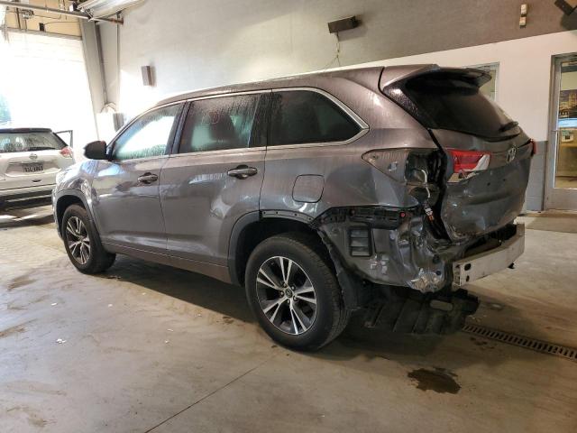 5TDBZRFH9JS847517 - 2018 TOYOTA HIGHLANDER LE GRAY photo 2