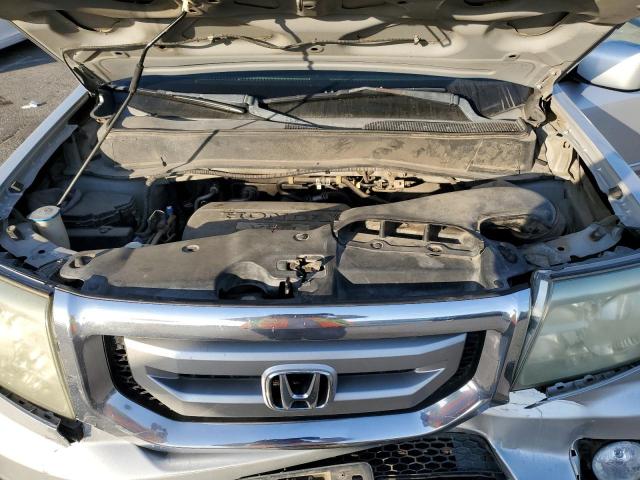 5FNYF3H52AB021633 - 2010 HONDA PILOT EXL Gümüş foto 11