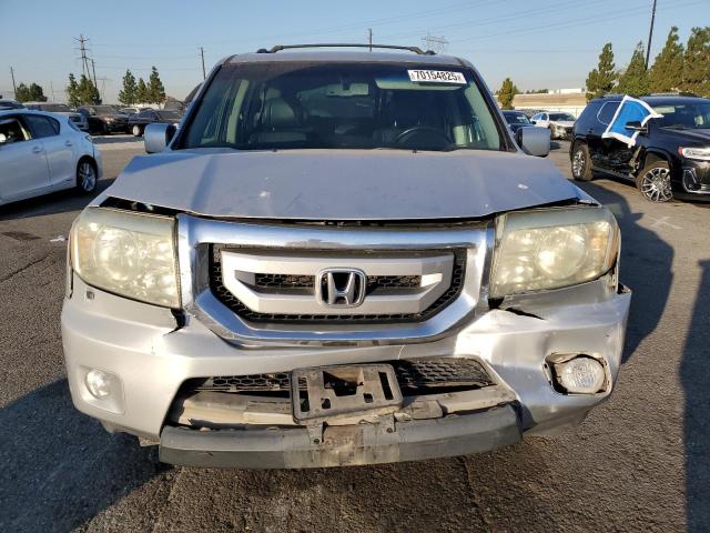 5FNYF3H52AB021633 - 2010 HONDA PILOT EXL Gümüş foto 5