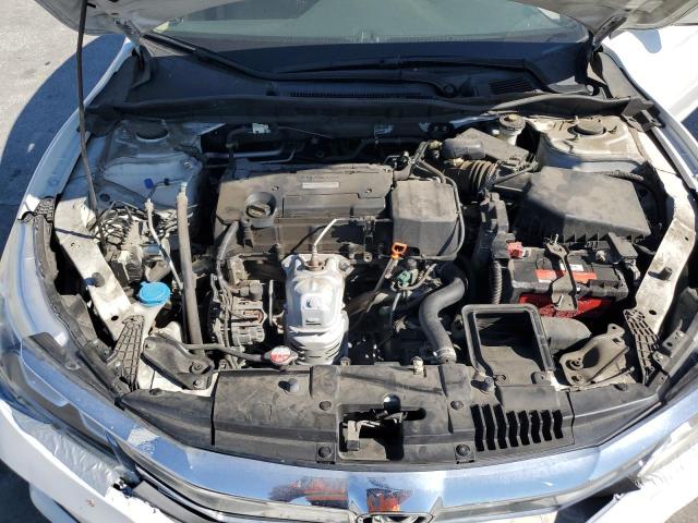 1HGCR2F38HA180934 - 2017 HONDA ACCORD LX WHITE photo 11