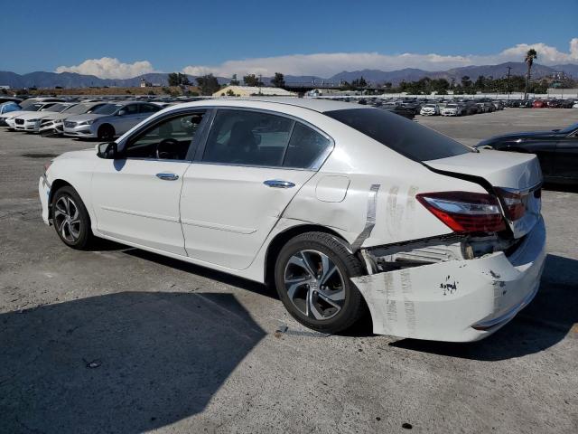 1HGCR2F38HA180934 - 2017 HONDA ACCORD LX WHITE photo 2