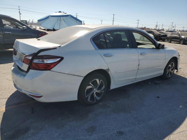 1HGCR2F38HA180934 - 2017 HONDA ACCORD LX WHITE photo 3