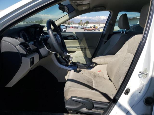 1HGCR2F38HA180934 - 2017 HONDA ACCORD LX WHITE photo 7