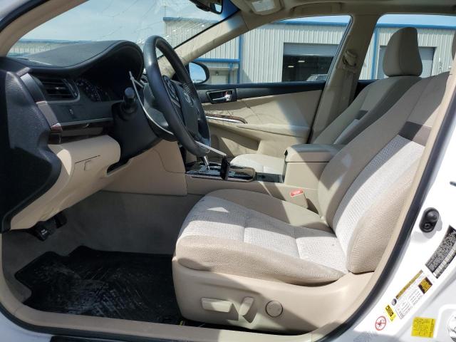 4T4BF1FK6CR248659 - 2012 TOYOTA CAMRY BASE WHITE photo 7