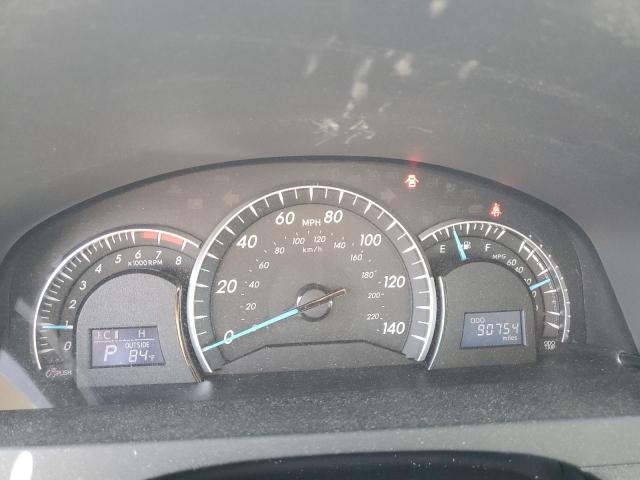 4T4BF1FK6CR248659 - 2012 TOYOTA CAMRY BASE WHITE photo 9