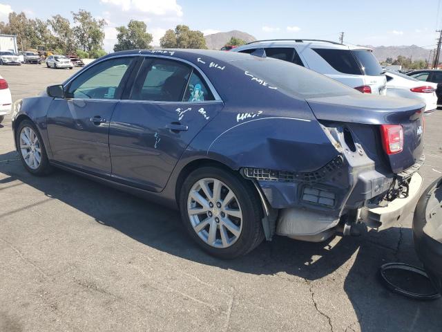 1G11G5SX0DF340932 - 2013 CHEVROLET MALIBU 3LT ლურჯი ფოტო 2