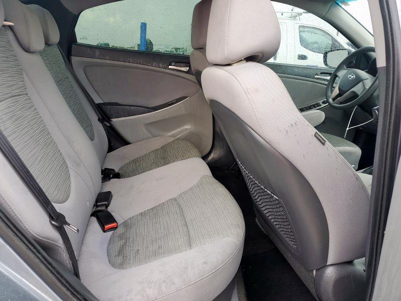 KMHCT4AE9HU352113 - 2017 HYUNDAI ACCENT SE GRAY photo 10