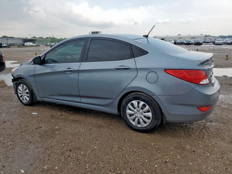 KMHCT4AE9HU352113 - 2017 HYUNDAI ACCENT SE GRAY photo 2