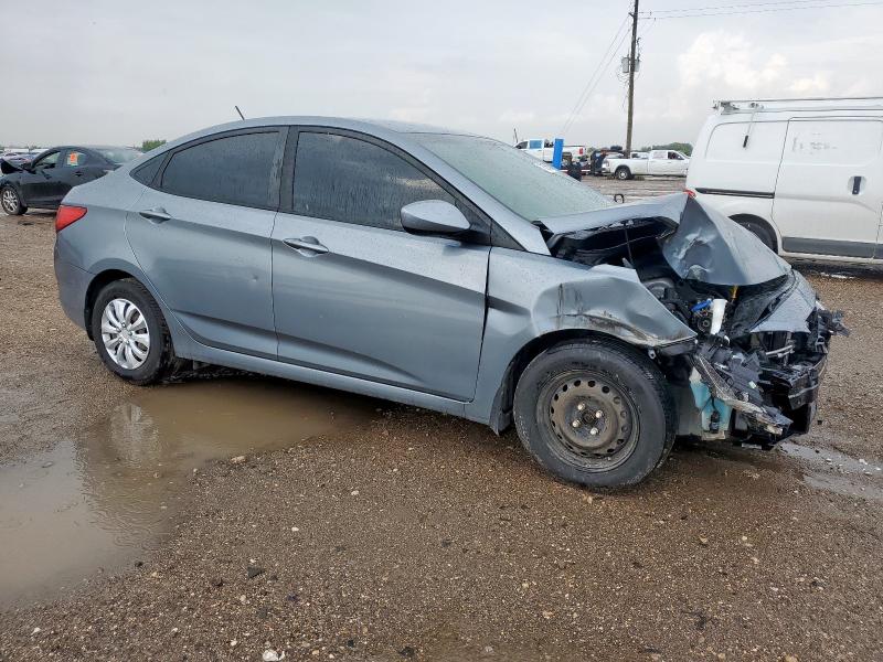 KMHCT4AE9HU352113 - 2017 HYUNDAI ACCENT SE GRAY photo 4