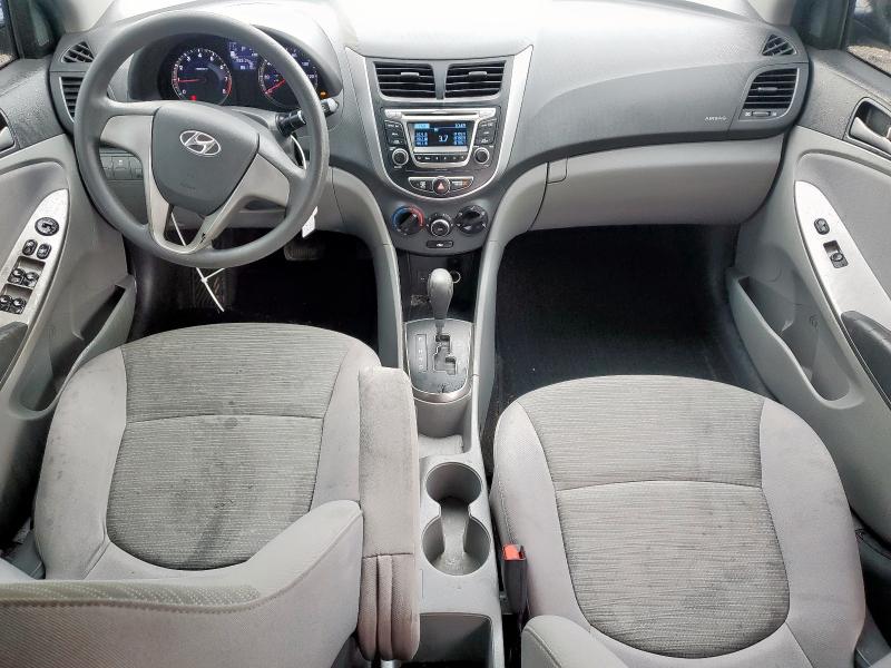 KMHCT4AE9HU352113 - 2017 HYUNDAI ACCENT SE GRAY photo 8