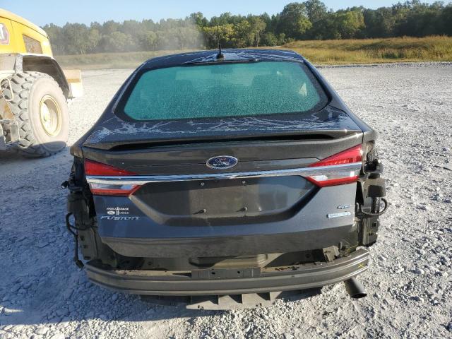 3FA6P0HD3JR228725 - 2018 FORD FUSION SE CHARCOAL photo 6