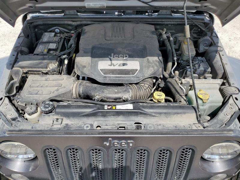 1C4BJWDG0GL171632 - 2016 JEEP WRANGLER U SPORT Boz foto 12