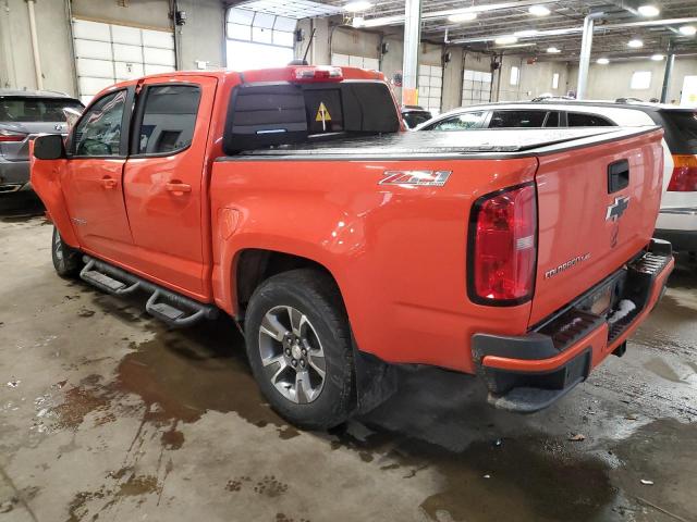 1GCGTDEN3K1126433 - 2019 CHEVROLET COLORADO Z71 ORANGE photo 2