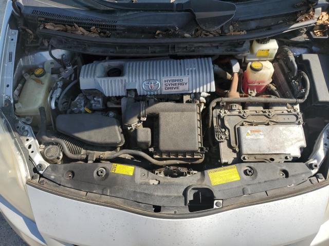 JTDKN3DU6A5095936 - 2010 TOYOTA PRIUS ვერცხლისფერი ფოტო 11
