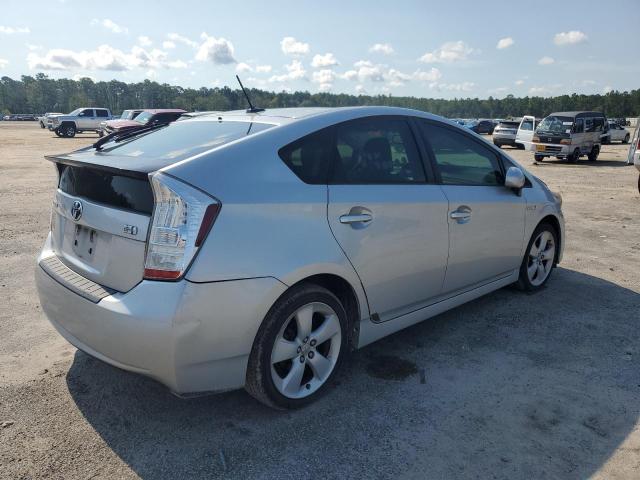 JTDKN3DU6A5095936 - 2010 TOYOTA PRIUS ვერცხლისფერი ფოტო 3