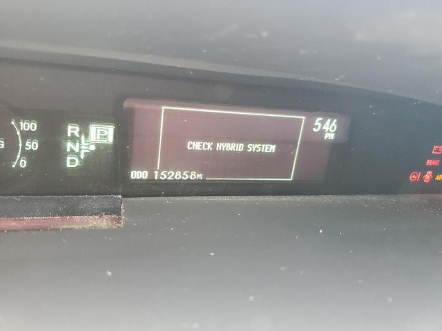 JTDKN3DU6A5095936 - 2010 TOYOTA PRIUS ვერცხლისფერი ფოტო 9