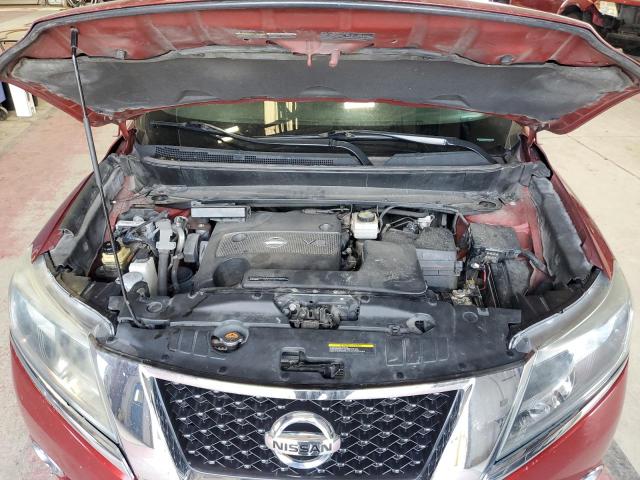 5N1AR2MM1DC629320 - 2013 NISSAN PATHFINDER S Շագանակագույն լուսանկար 12