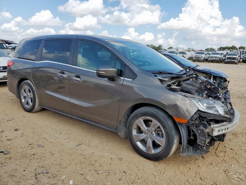 5FNRL6H76LB011979 - 2020 HONDA ODYSSEY EXL Շագանակագույն լուսանկար 4