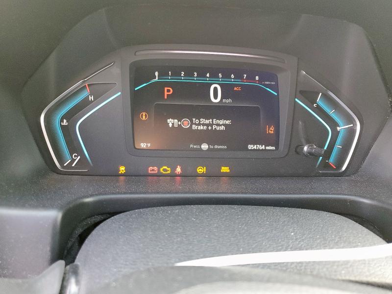 5FNRL6H76LB011979 - 2020 HONDA ODYSSEY EXL Շագանակագույն լուսանկար 9