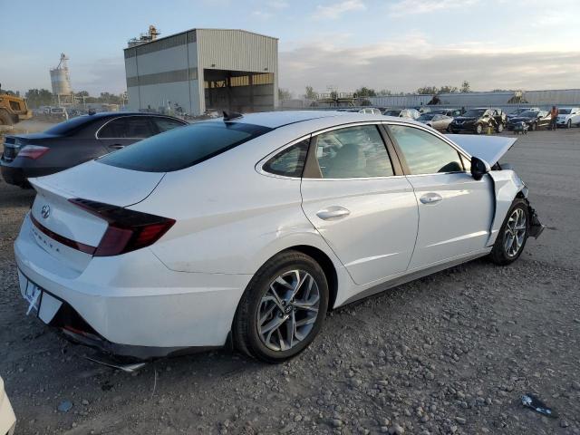 KMHL64JA0NA233643 - 2022 HYUNDAI SONATA SEL WHITE photo 3