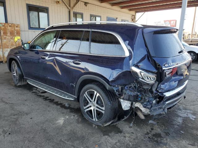 4JGFF5KEXLA157687 - 2020 MERCEDES-BENZ GLS 450 4MATIC BLUE photo 2
