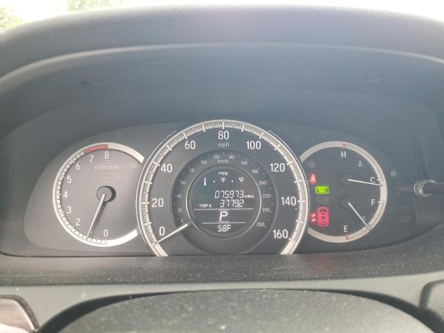 1HGCR2F78GA087235 - 2016 HONDA ACCORD EX Сұр фото 9