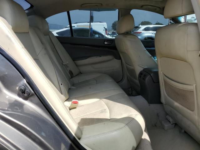 JN1CV6AP6BM507805 - 2011 INFINITI G37 BASE GRAY photo 10