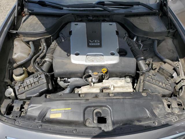 JN1CV6AP6BM507805 - 2011 INFINITI G37 BASE GRAY photo 11