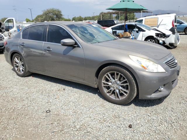 JN1CV6AP6BM507805 - 2011 INFINITI G37 BASE GRAY photo 4