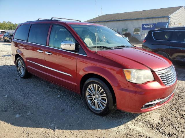 2C4RC1CG9DR747847 - 2013 CHRYSLER TOWN & COU TOURING L RED photo 4
