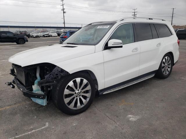 4JGDF6EE6KB230412 - 2019 MERCEDES-BENZ GLS 450 4MATIC WHITE photo 1